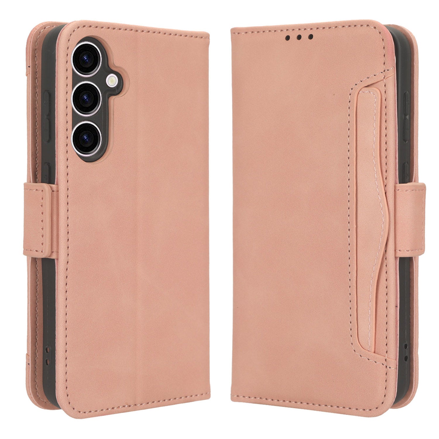 Phone Case with Multiple Card Slots for Samsung Galaxy S23 FE Stand Wallet Leather Cover Phone Case with Multiple Card Slots for Samsung Galaxy S23 FE Stand Wallet Leather Cover